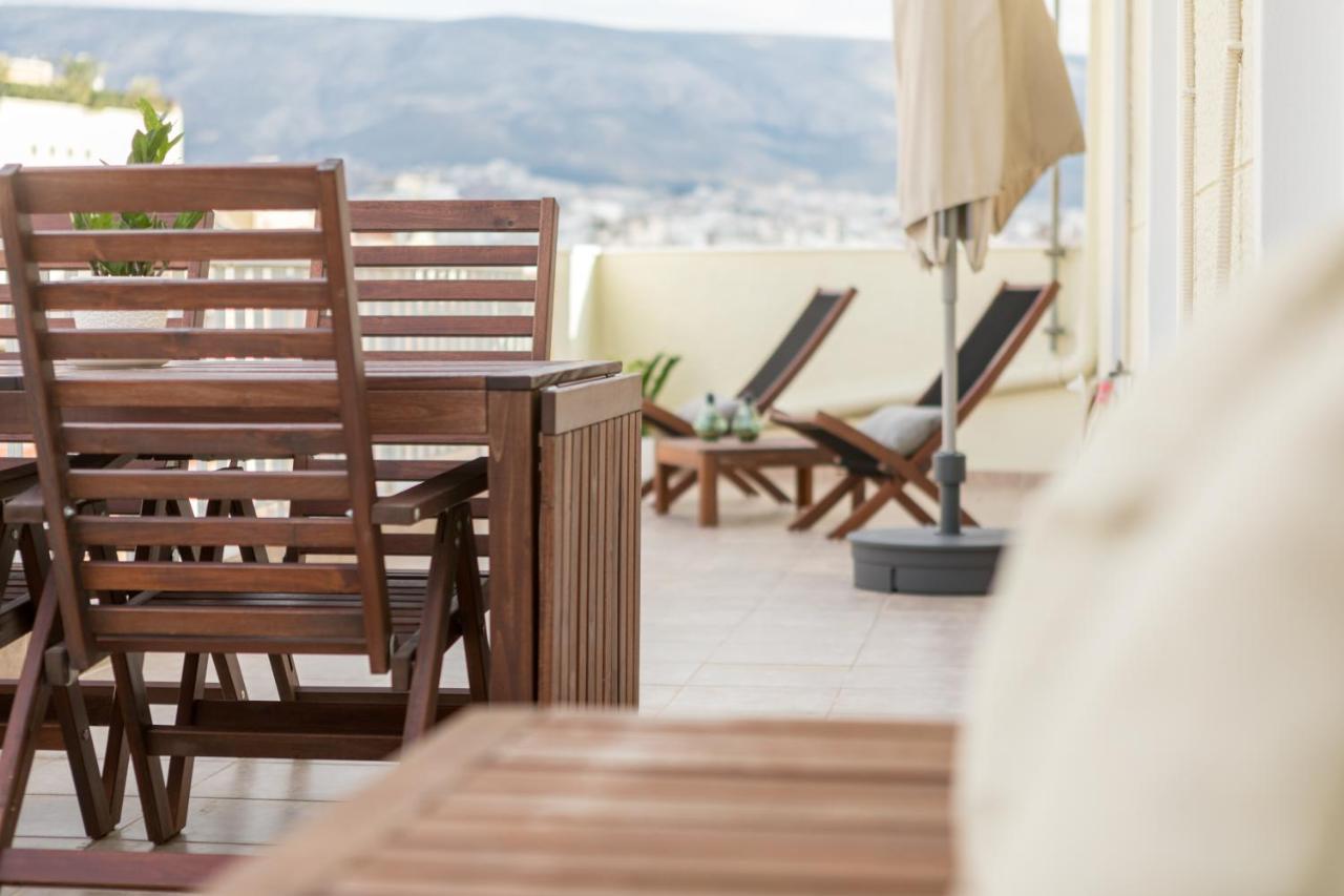 אתונה In The Shadow Of Acropolis - Spacious & Lovely Apt מראה חיצוני תמונה