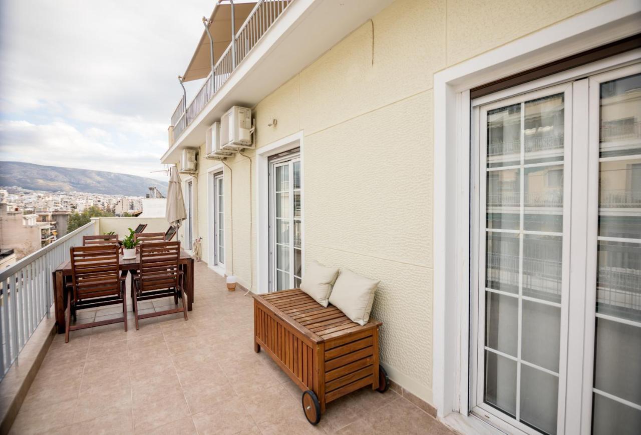 אתונה In The Shadow Of Acropolis - Spacious & Lovely Apt מראה חיצוני תמונה